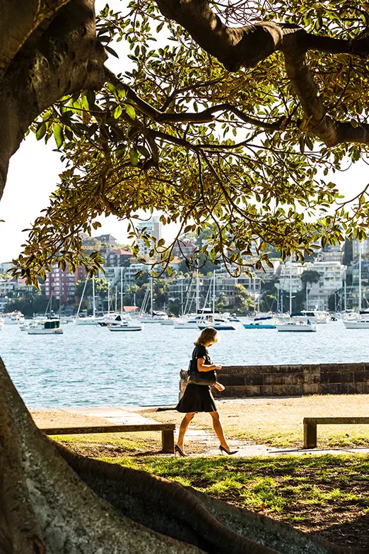 Double Bay’s harbour side